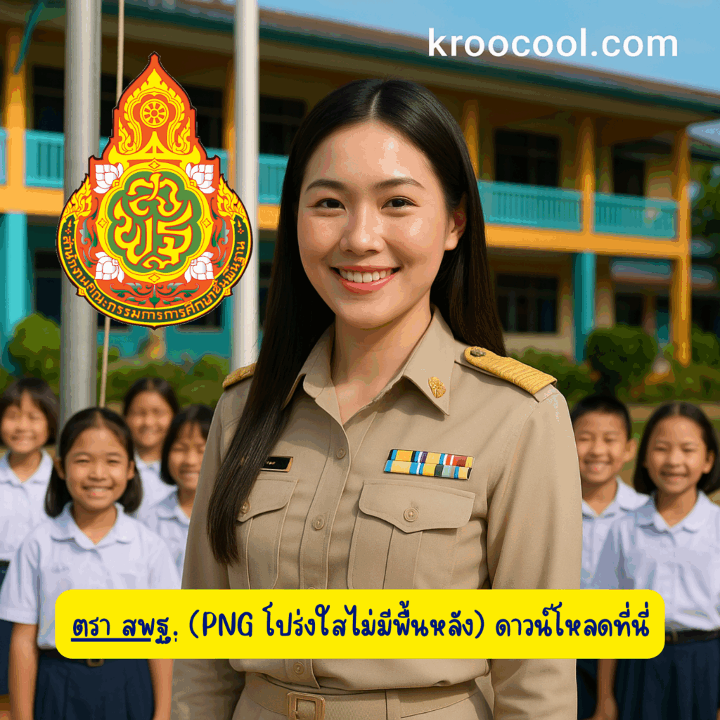 ตรา สพฐ. png 2568 ไม่มีพื้นหลัง สัญลักษณ์ สพฐ. ตราโรงเรียน